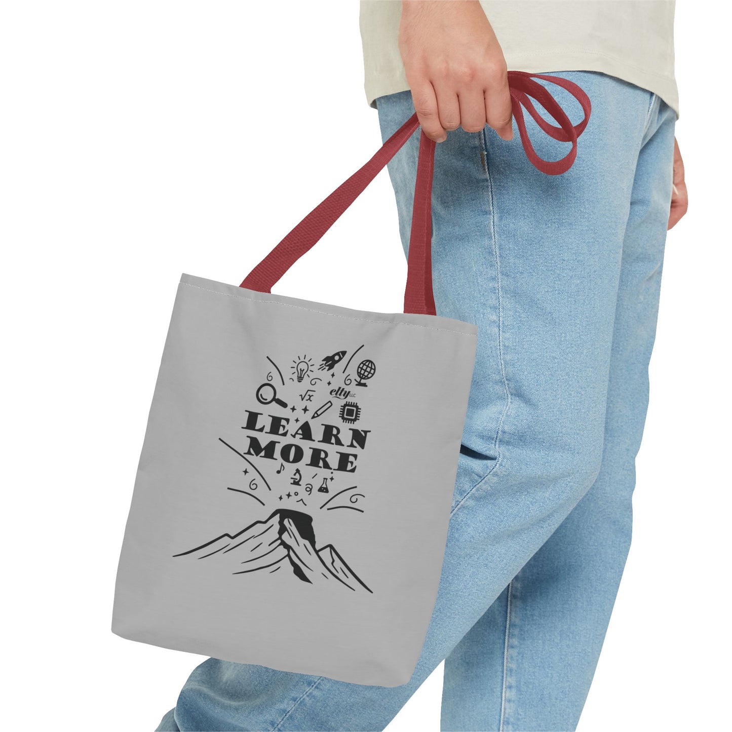 Learn More/Learning is my Superpower Tote Bag