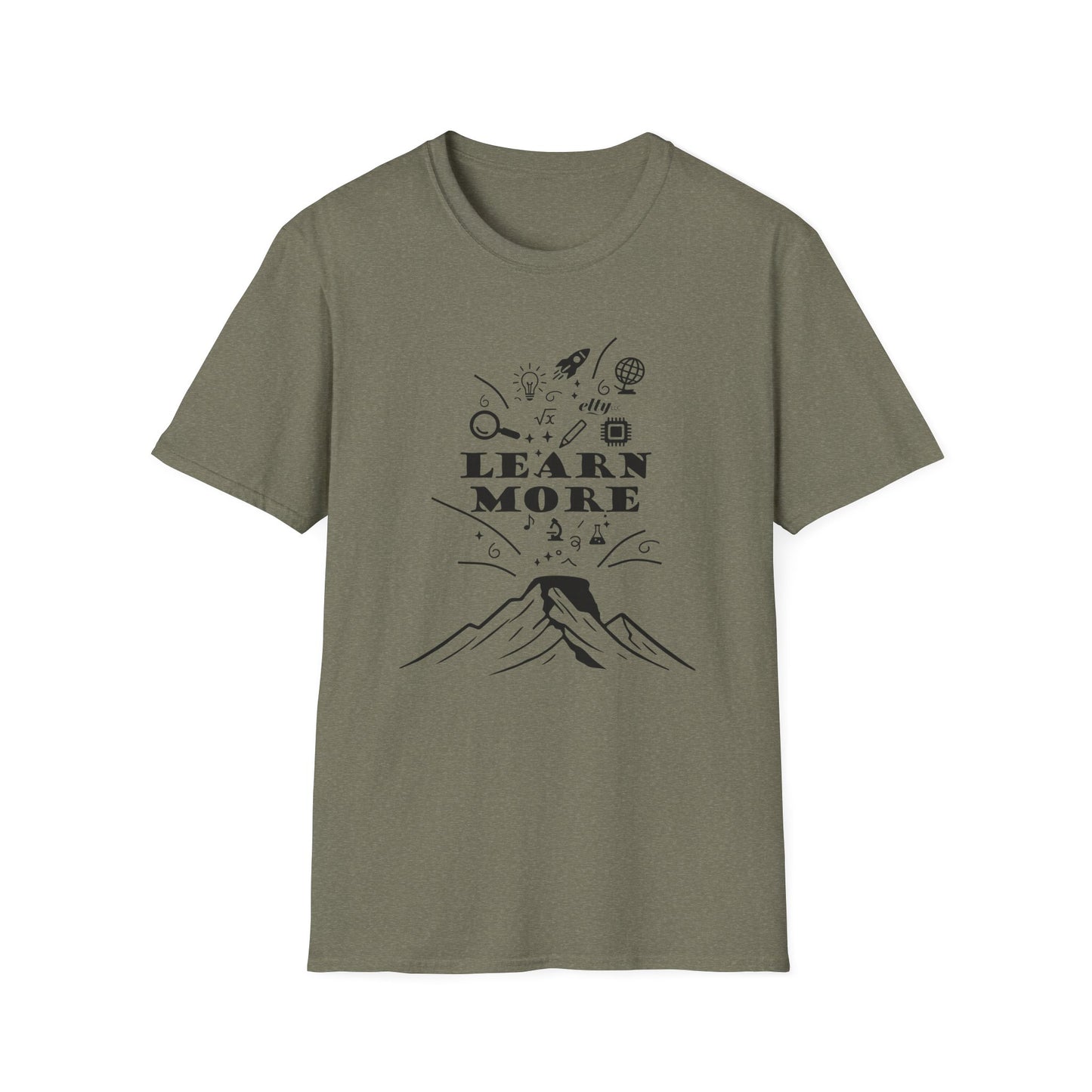 Learn More Volcano T-Shirt