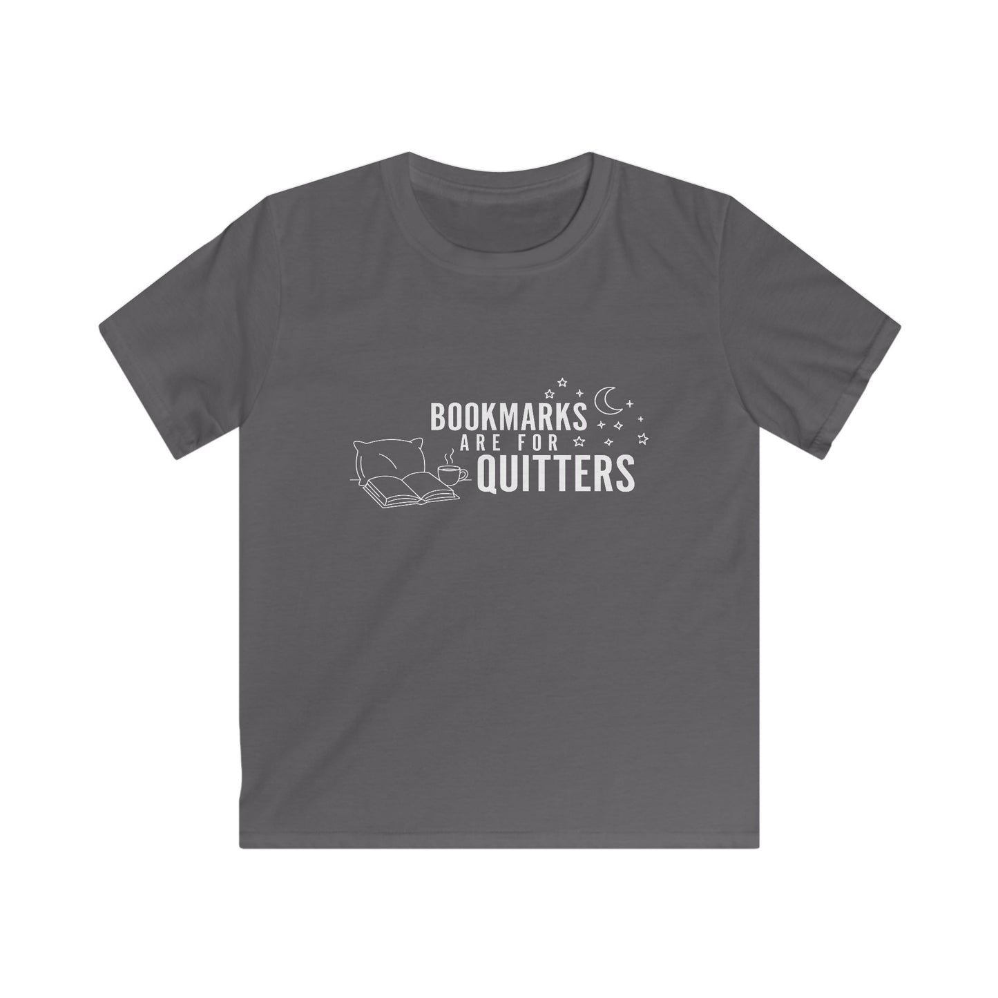 Bookmarks are for Quitters Youth Shirt