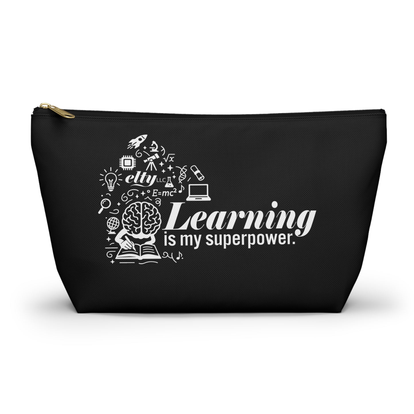 Learning is my Superpower/Learn More Accessory Bag