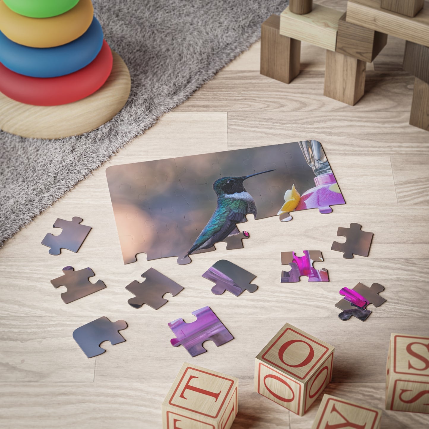 Kids' Hummingbird Puzzle 30pc