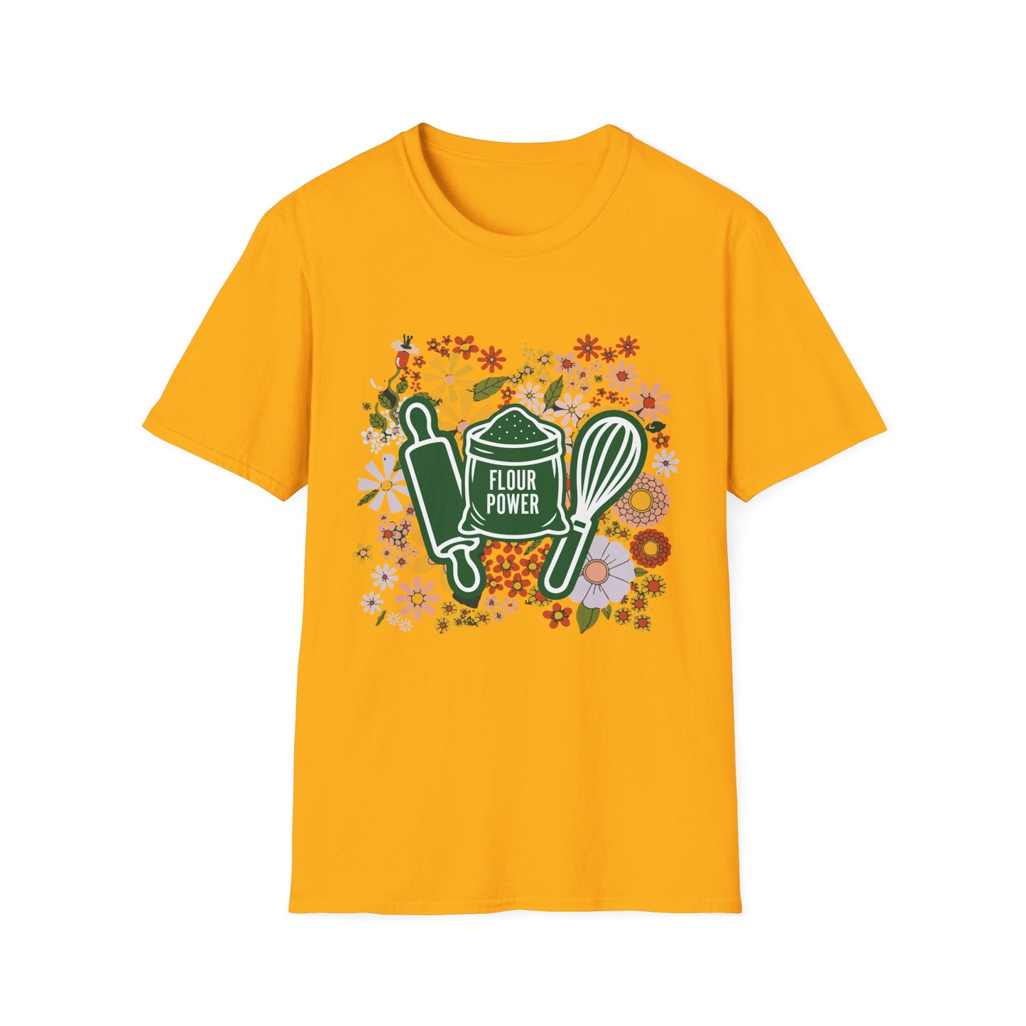 Flour Power Floral T-Shirt