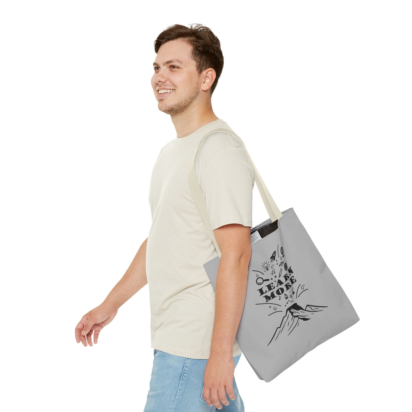 Learn More/Learning is my Superpower Tote Bag