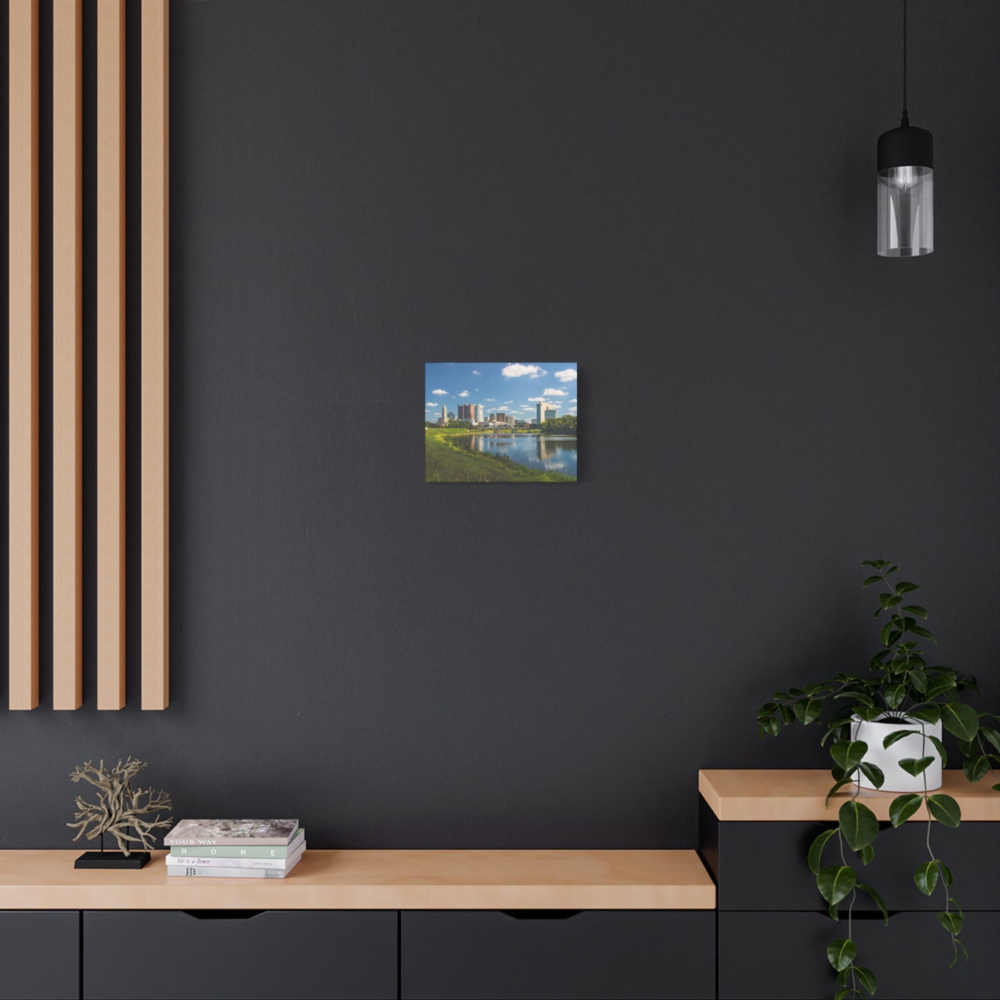 Columbus Skyline Canvas Art