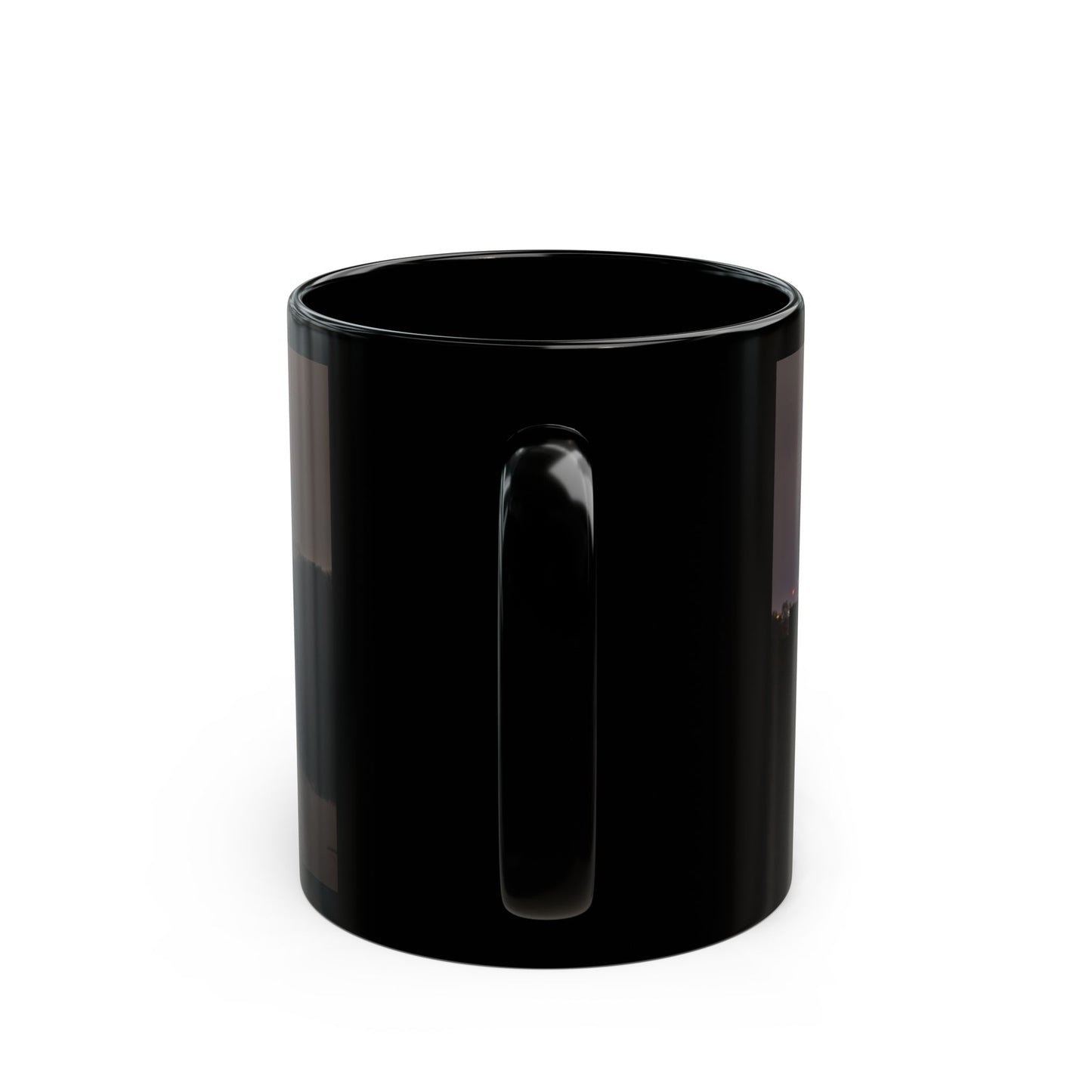 Columbus Skyline Black Mug