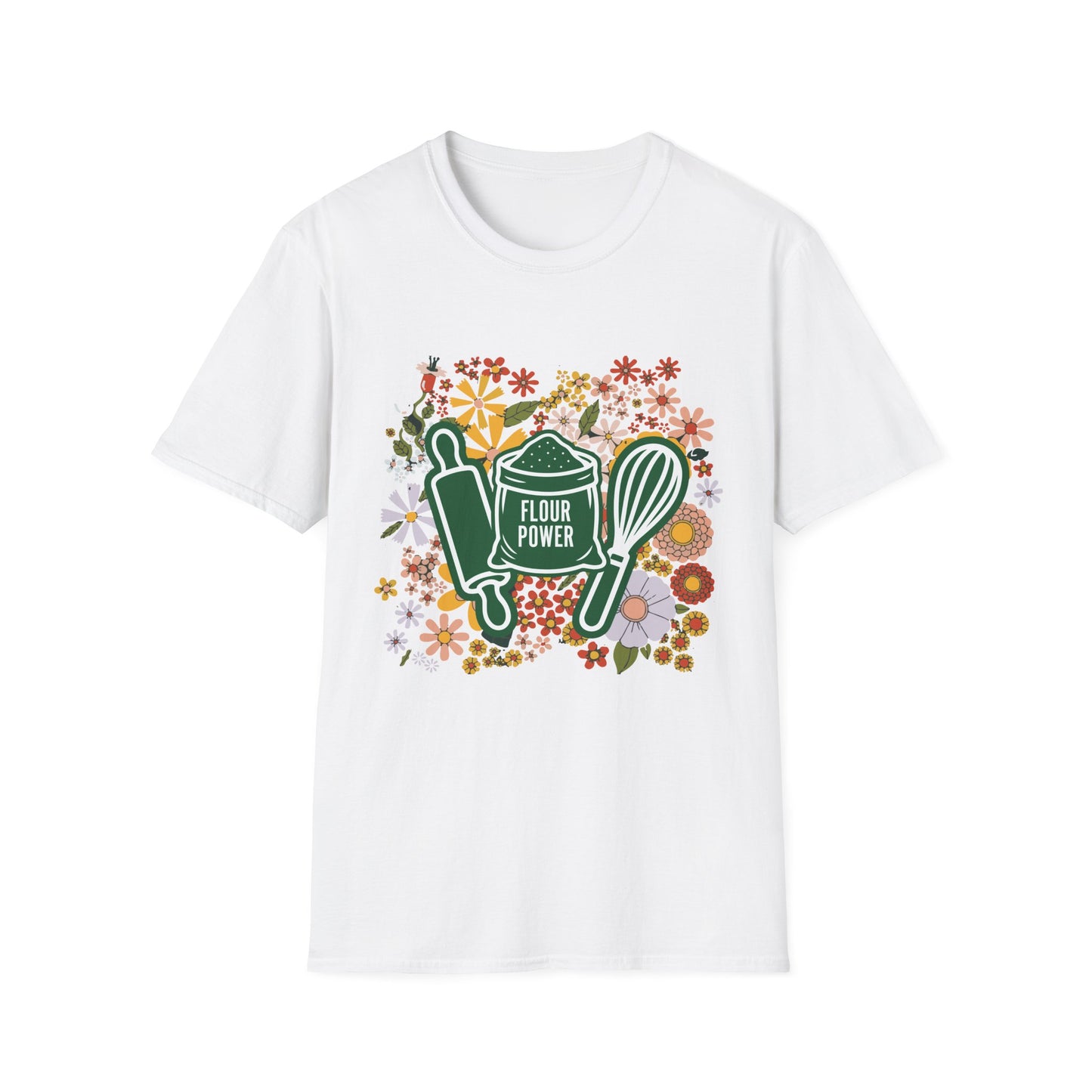 Flour Power Floral T-Shirt