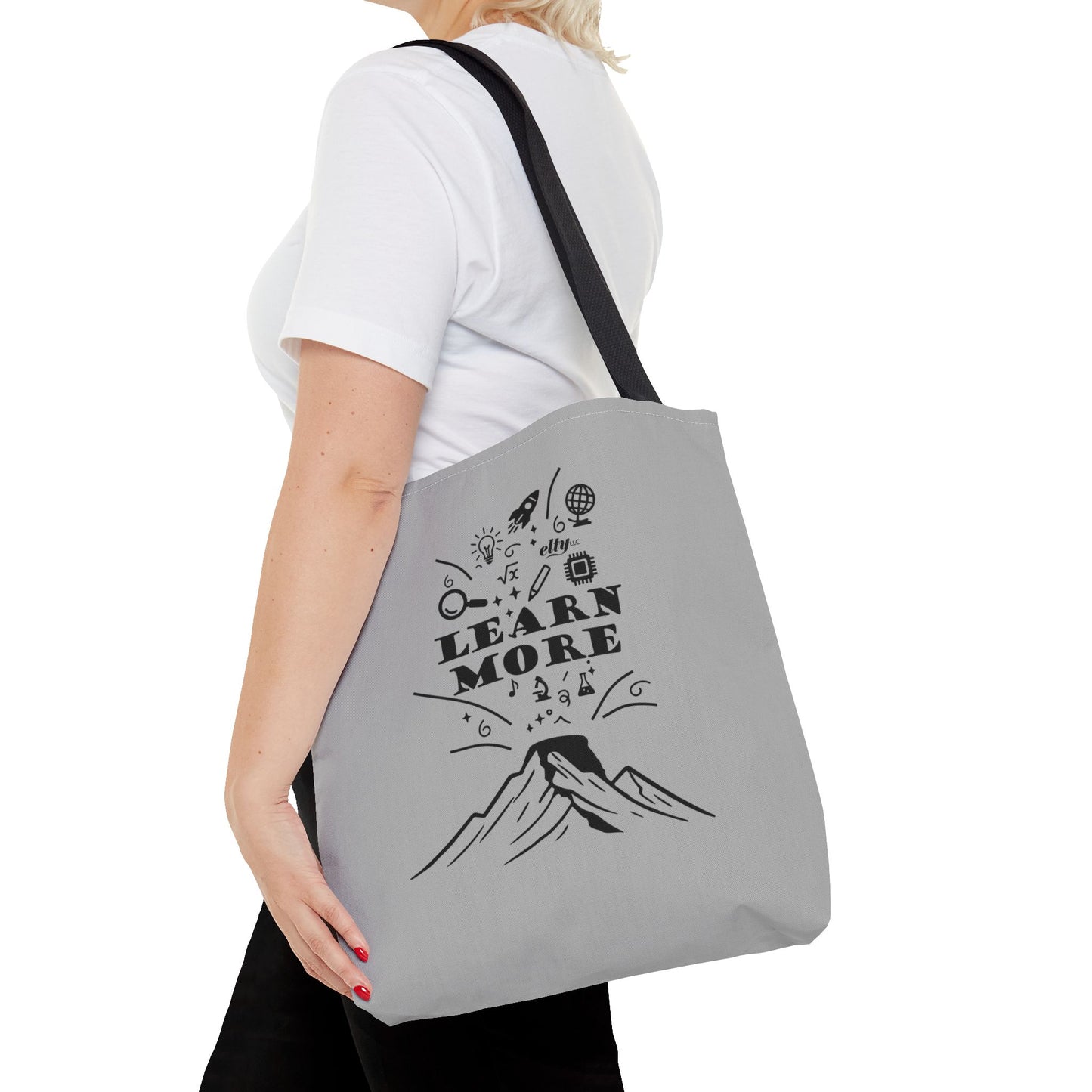 Learn More/Learning is my Superpower Tote Bag