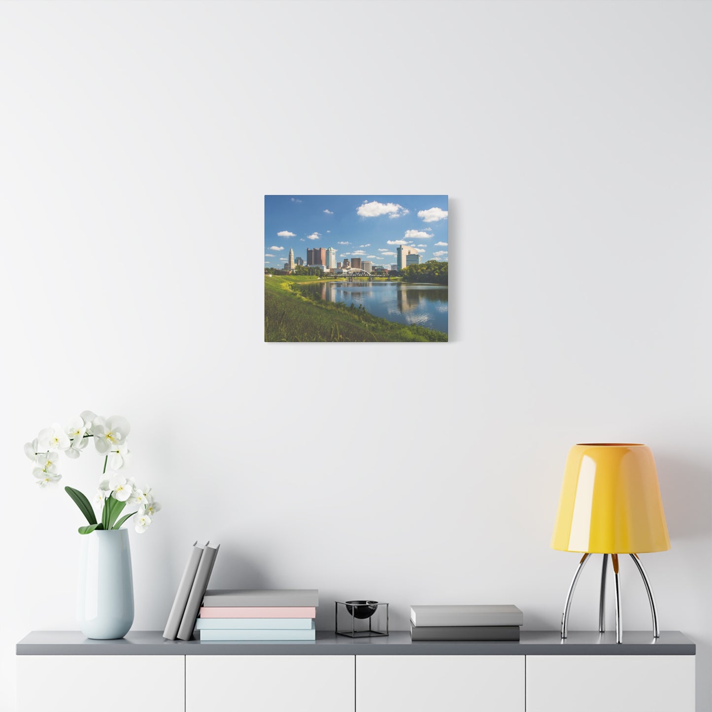 Columbus Skyline Canvas Art