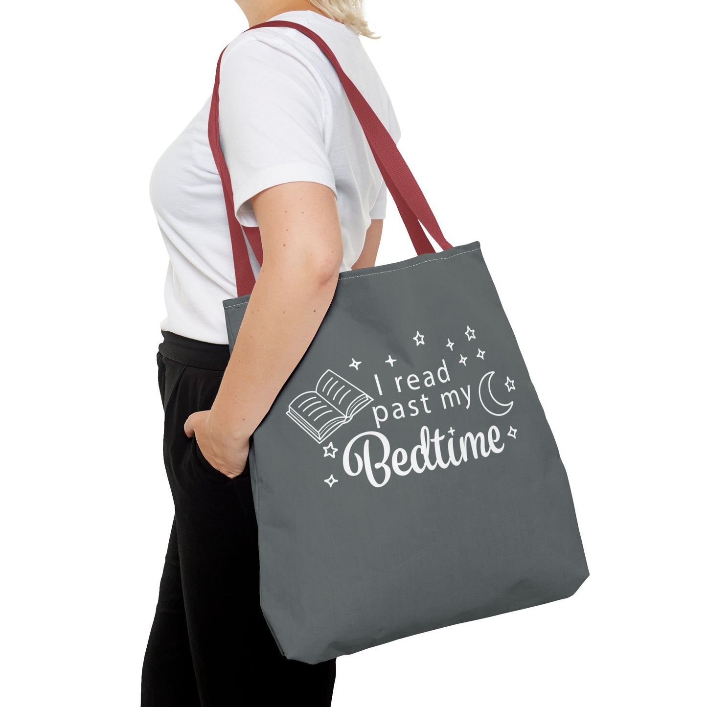 Bookmarks are for Quitters/I Read Past my Bedtime - Book Lover's Tote Bag