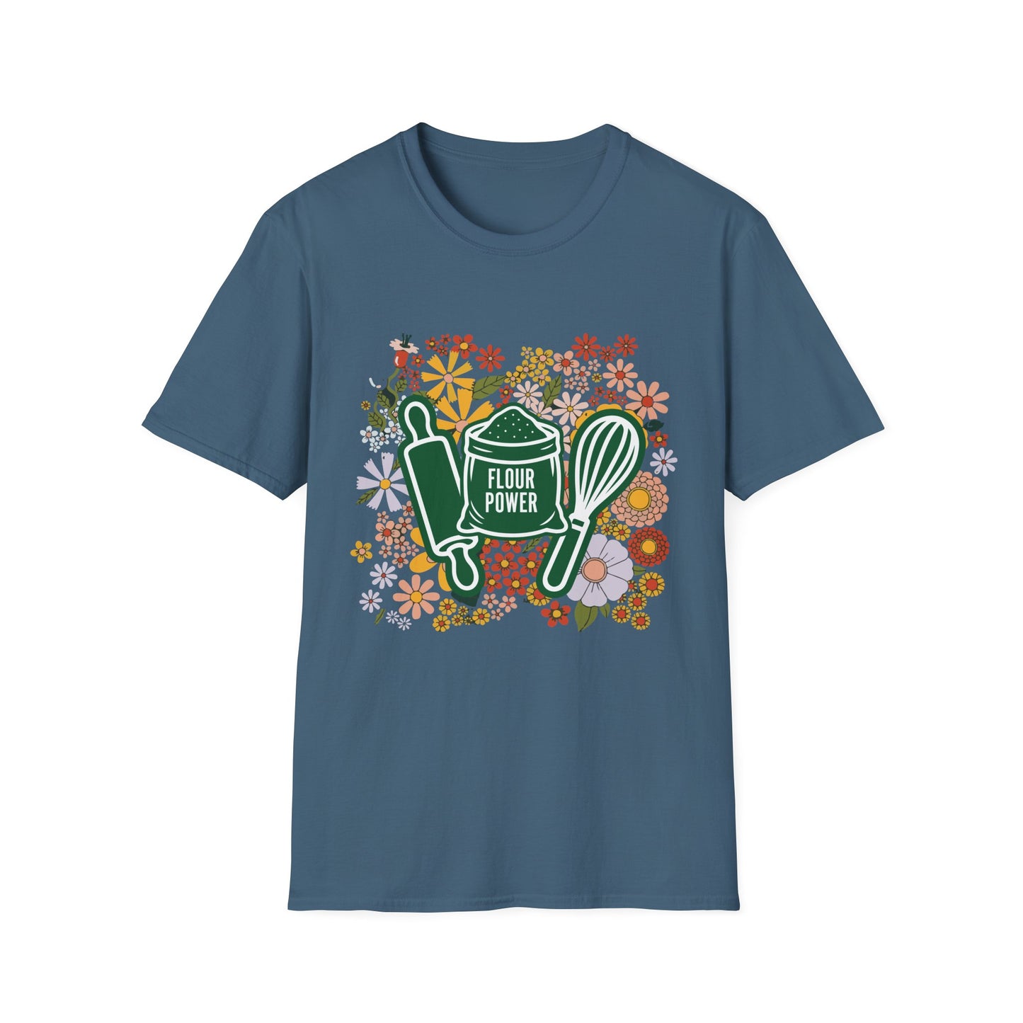 Flour Power Floral T-Shirt