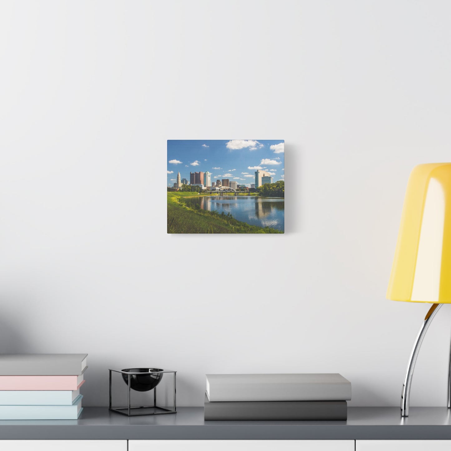 Columbus Skyline Canvas Art