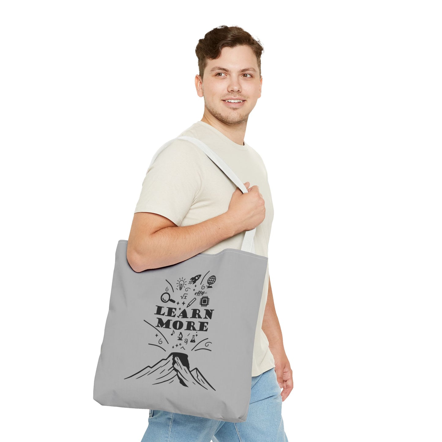 Learn More/Learning is my Superpower Tote Bag