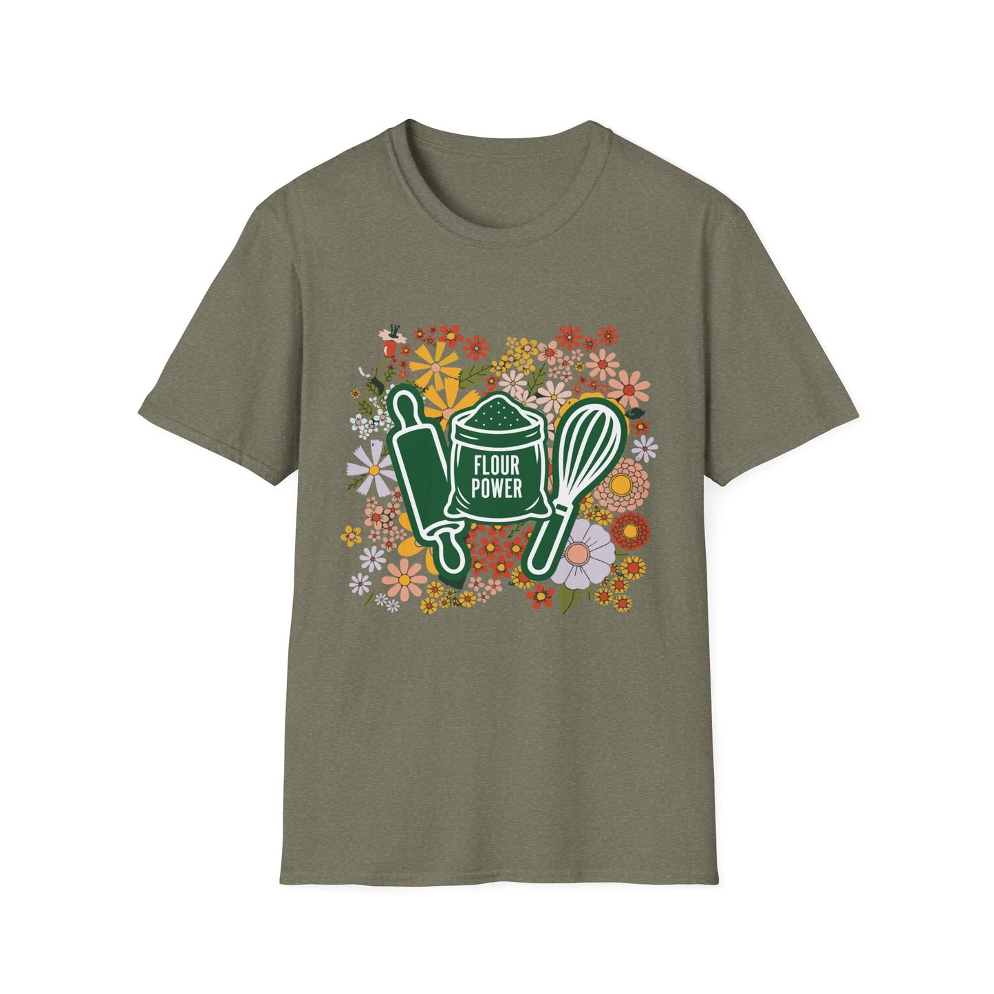 Flour Power Floral T-Shirt