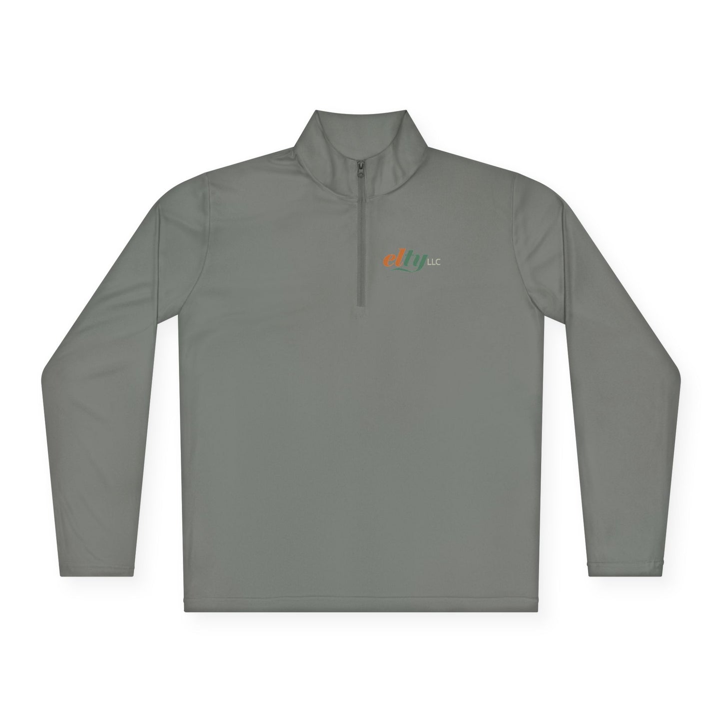 Elty Logo Quarter-Zip Pullover