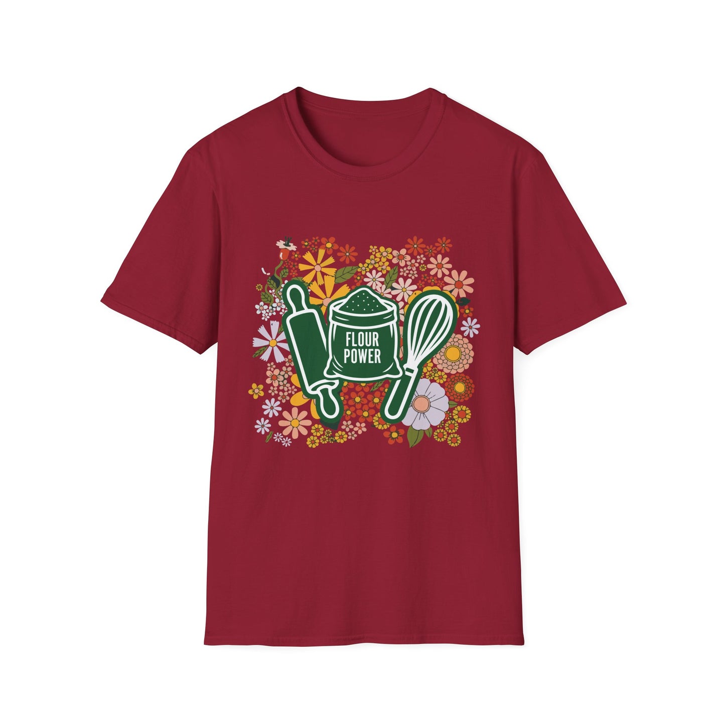 Flour Power Floral T-Shirt