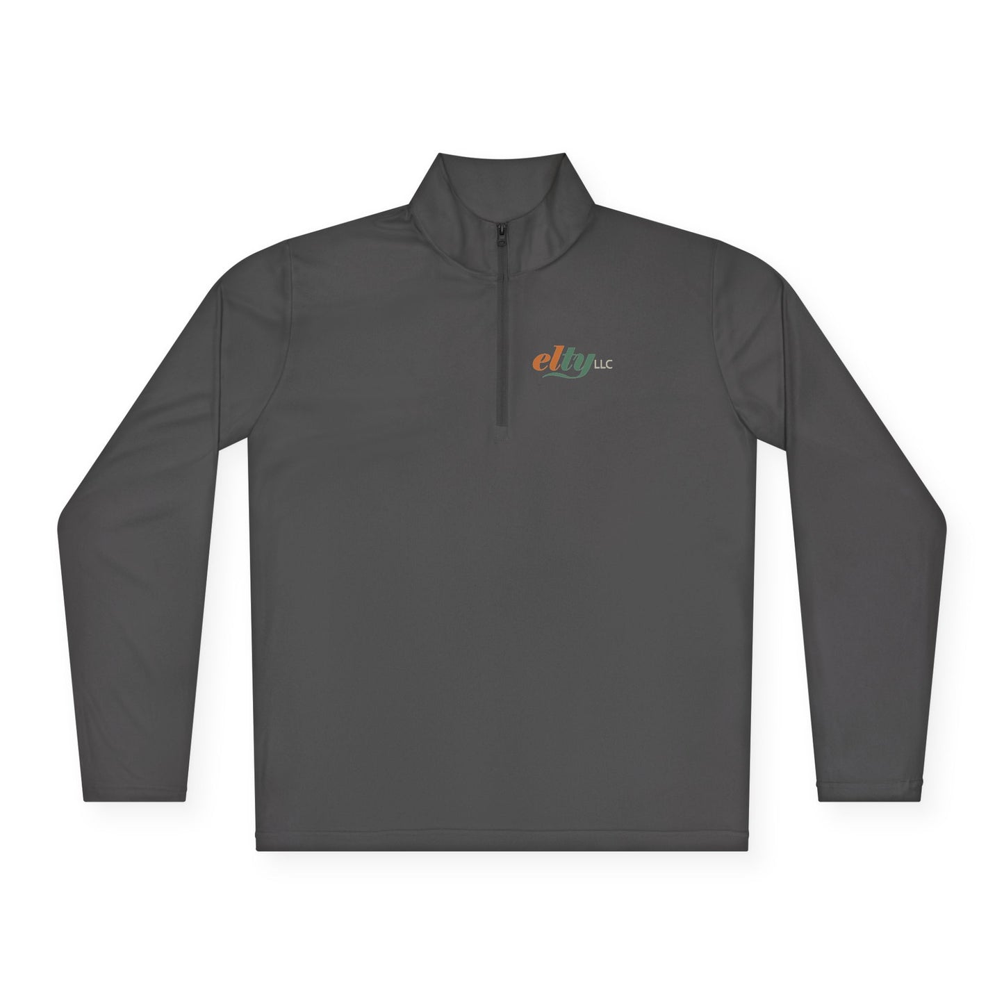 Elty Logo Quarter-Zip Pullover