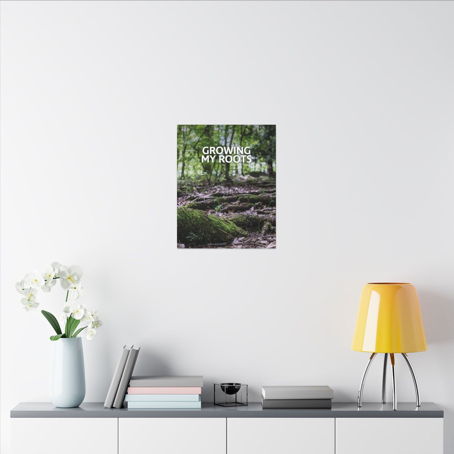 Growing my Roots Canvas Wall Art