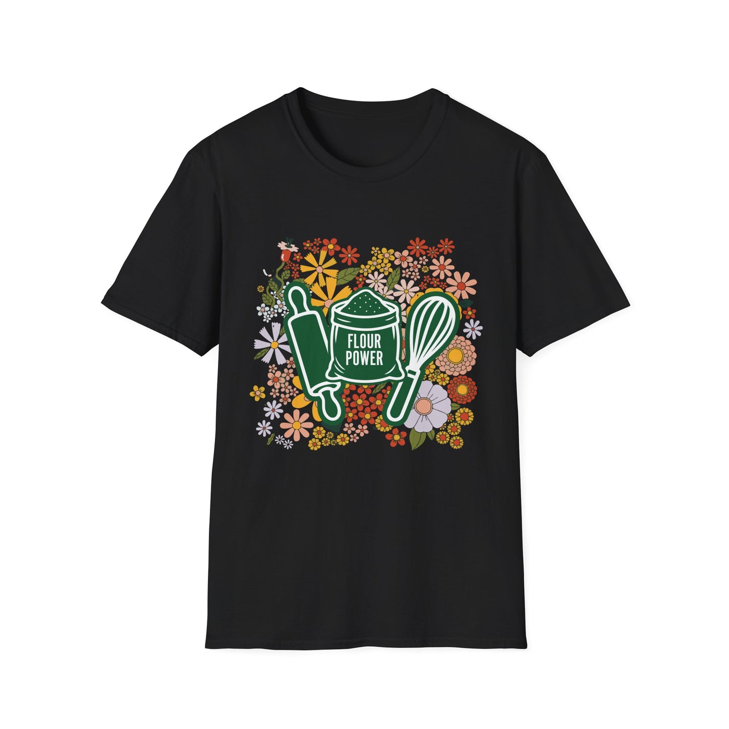 Flour Power Floral T-Shirt