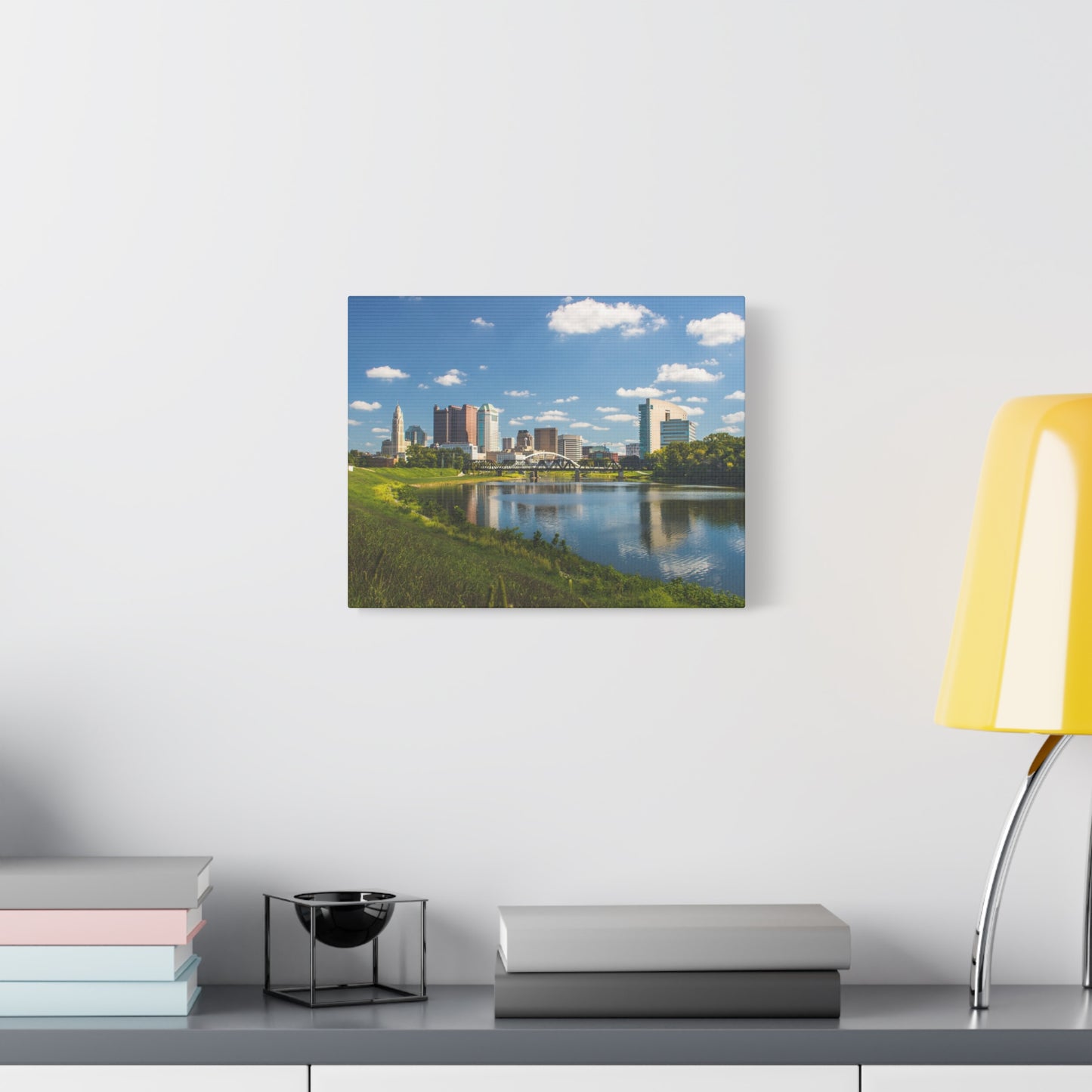 Columbus Skyline Canvas Art