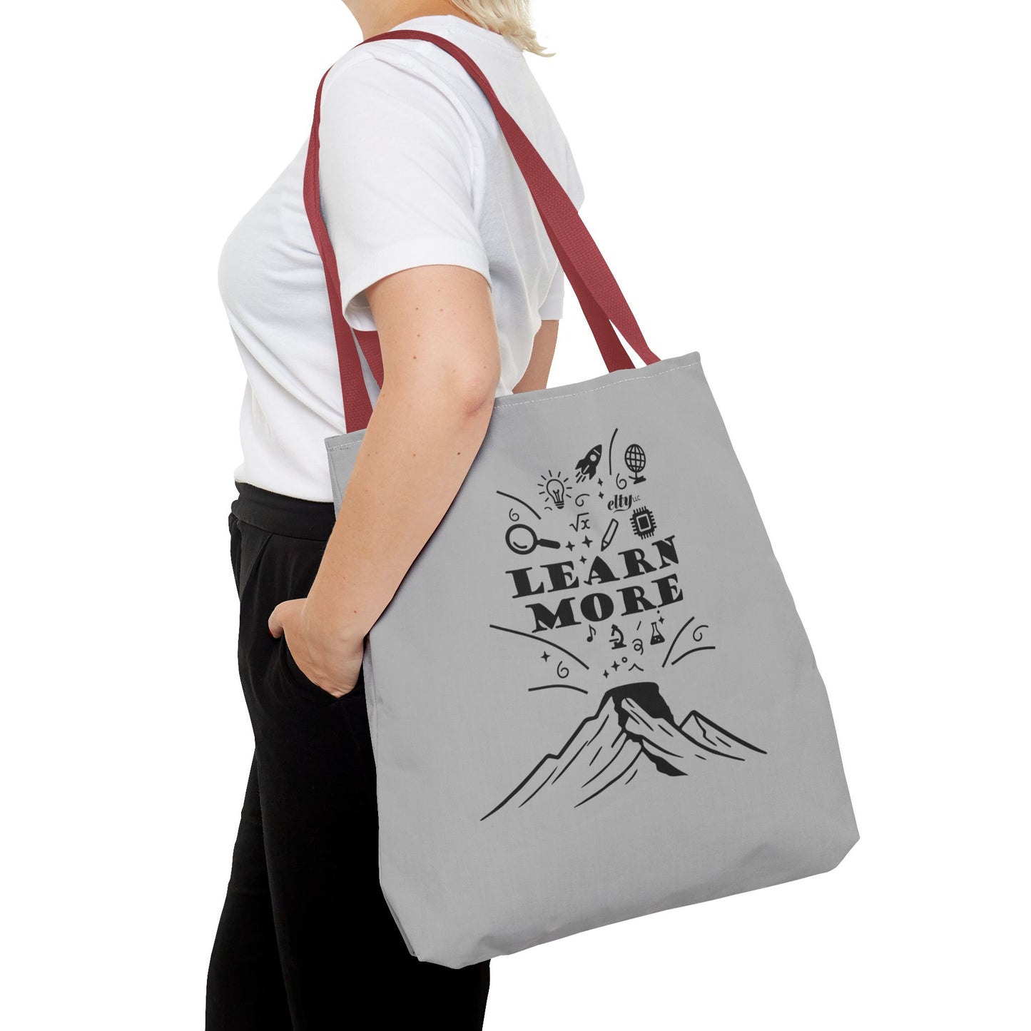 Learn More/Learning is my Superpower Tote Bag