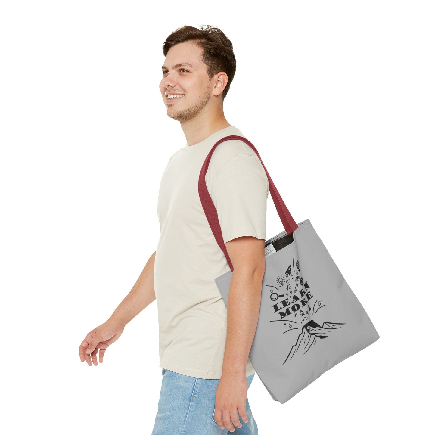Learn More/Learning is my Superpower Tote Bag