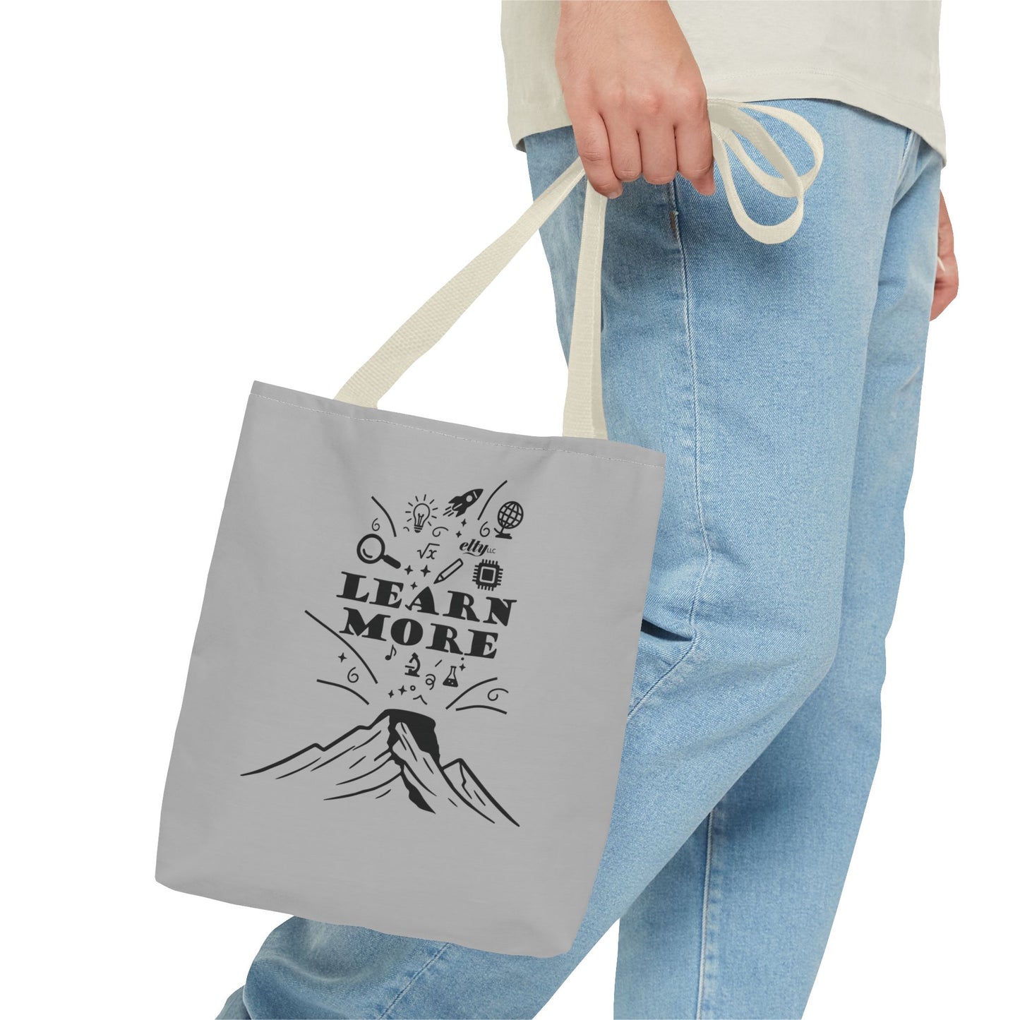Learn More/Learning is my Superpower Tote Bag