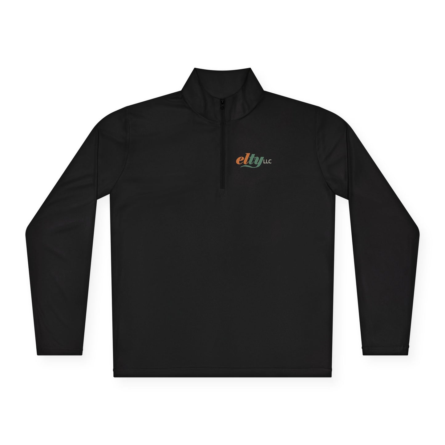Elty Logo Quarter-Zip Pullover