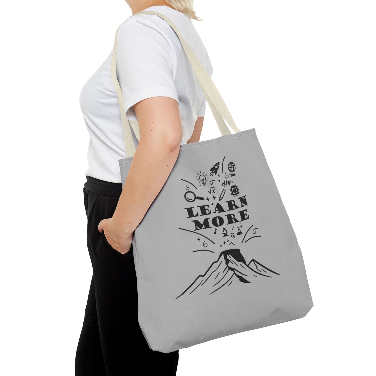 Learn More/Learning is my Superpower Tote Bag