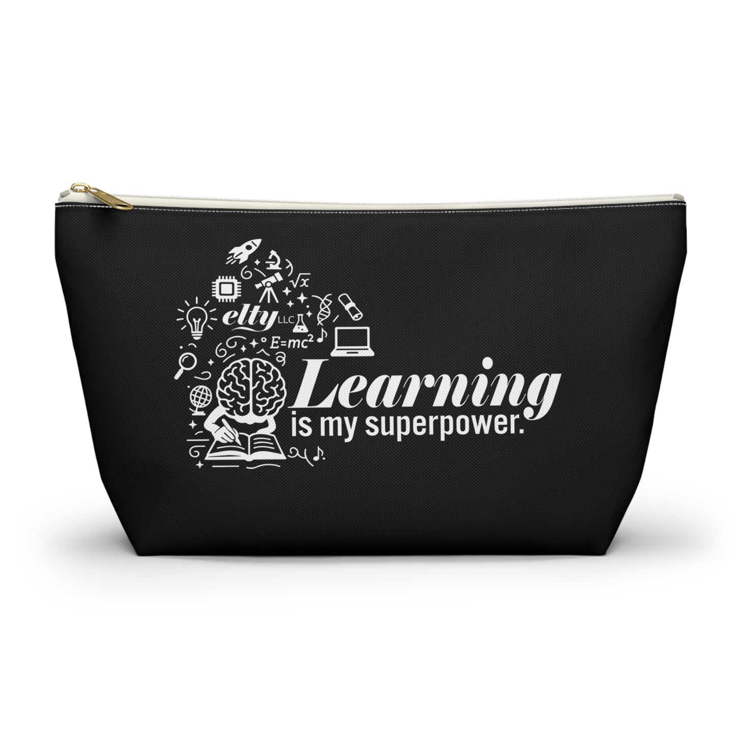 Learning is my Superpower/Learn More Accessory Bag