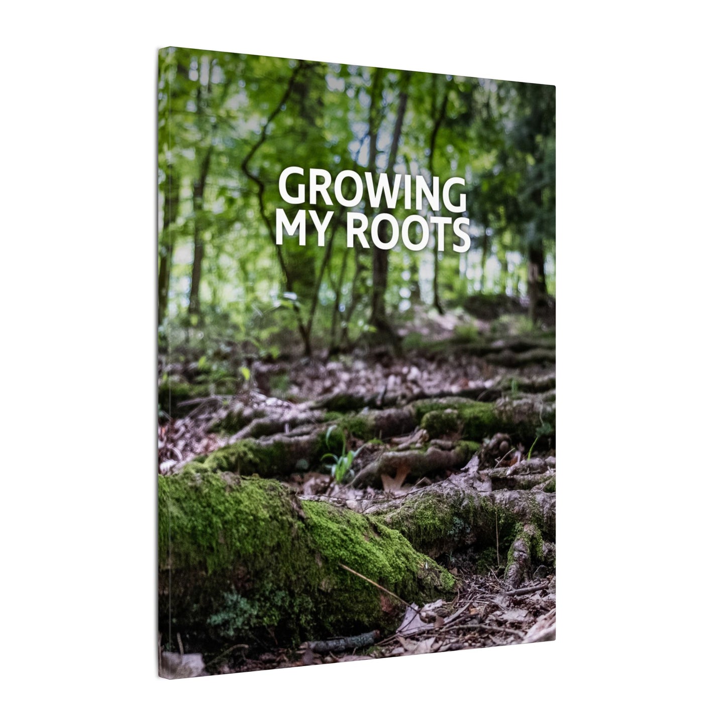 Growing my Roots Canvas Wall Art