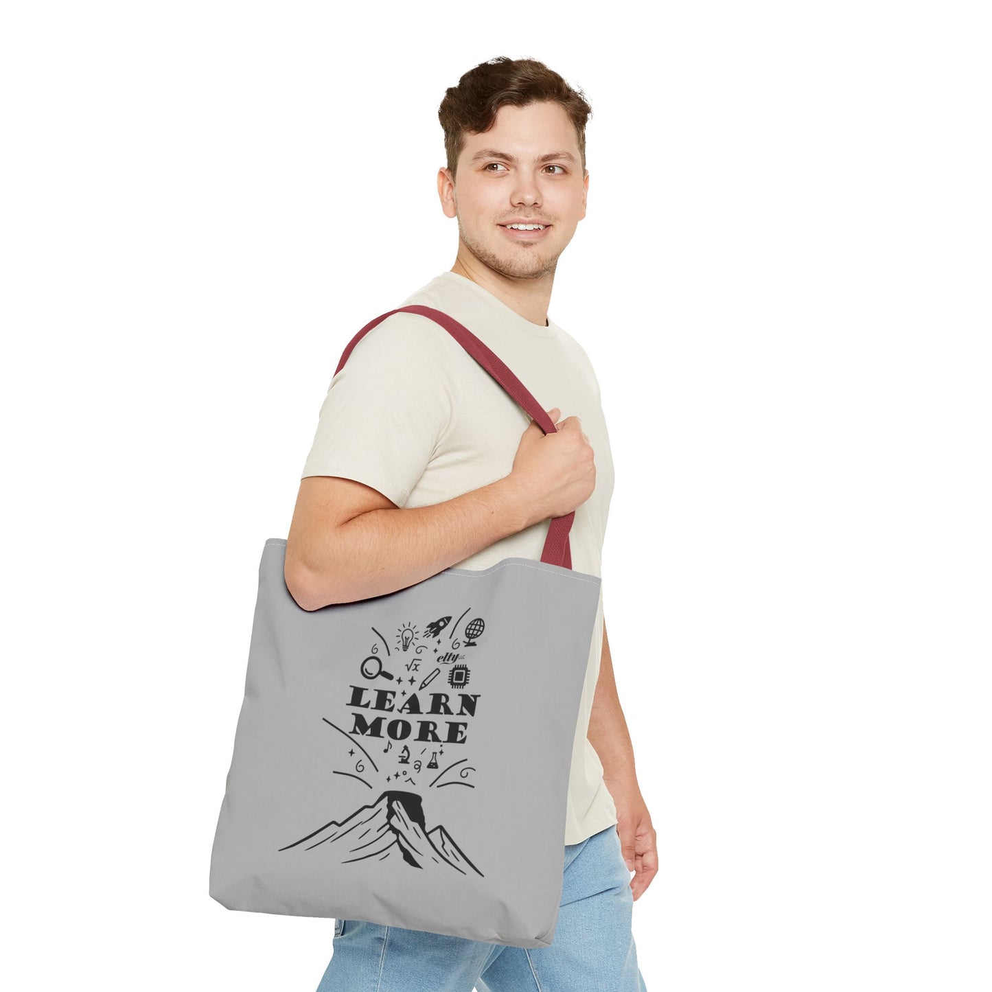 Learn More/Learning is my Superpower Tote Bag